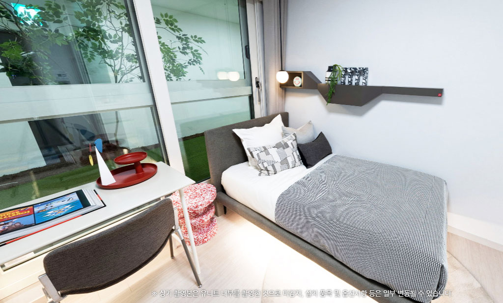 강동역SK리더스뷰 84C1 침실