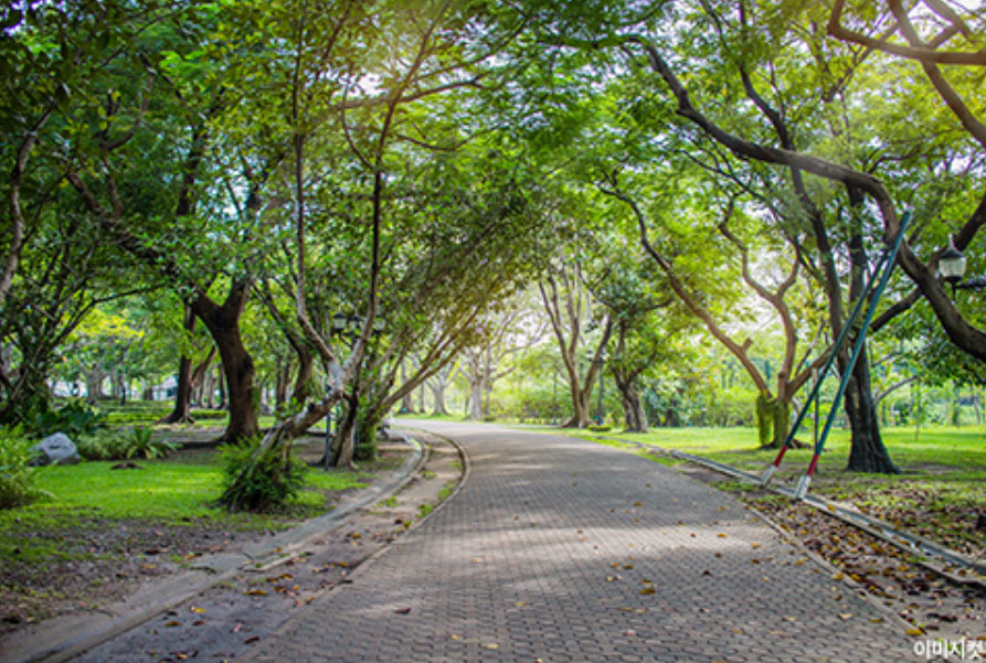 강동역 SK리더스뷰 입지환경2 힐링공원